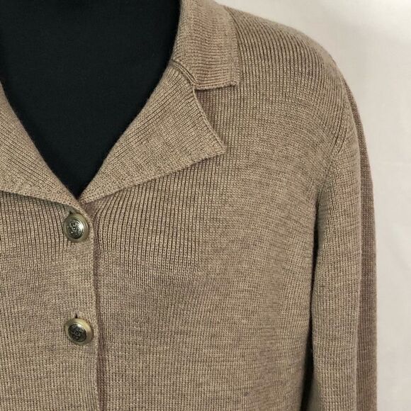 Vintage Laura Ashley Pure Wool Sweater - Women’s L - Picture 5 of 8